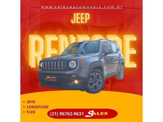 JEEP RENEGADE 1.8 16V FLEX LONGITUDE 4P AUTOMÁTICO